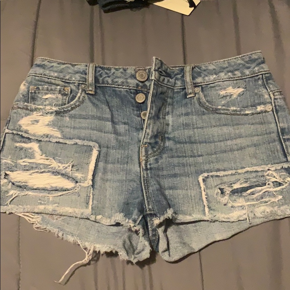 High waist shorties
